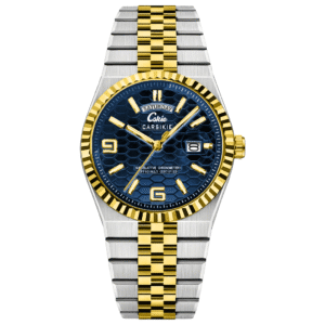 CARSIKIE Two-Tone Business Watch